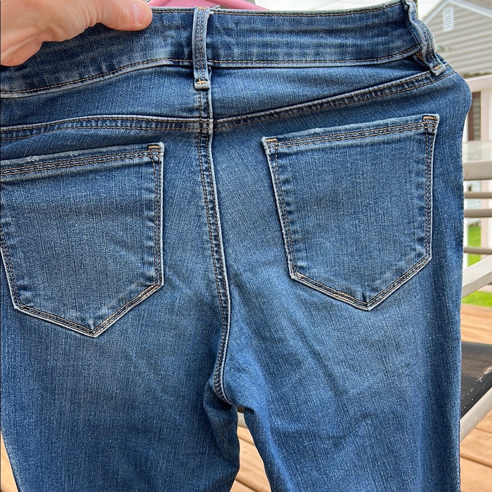 Athleta Blue Skinny Jeans with Stretch - Picture 6 of 7